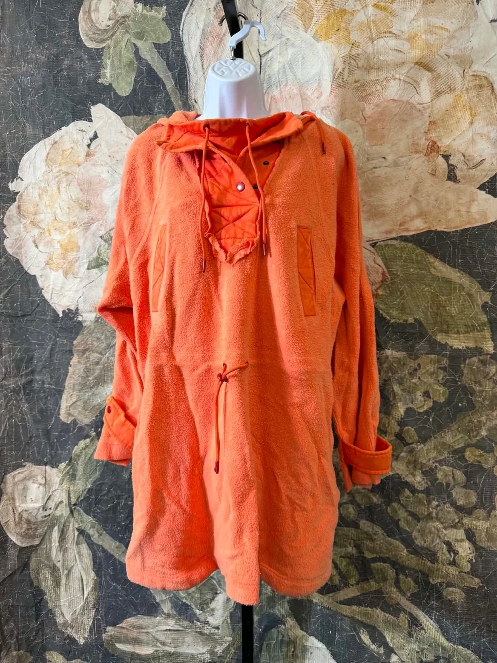 Free People Sadie Surplas Knit Jacket Hood Pullover Size XS